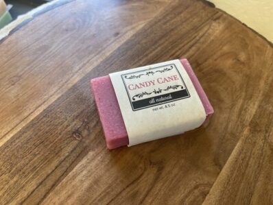 Candy Cane Soap