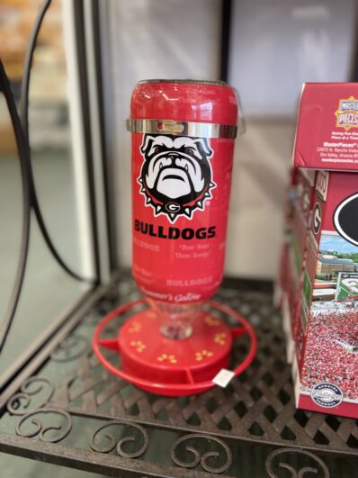 GA Bulldogs Hummingbird Feeder