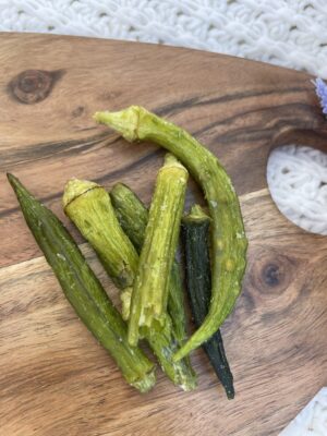 Fresh Okra Chips